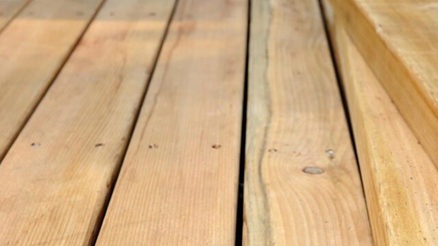 Cedar Wood Decking