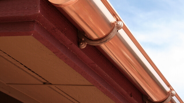 Copper Gutter